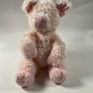Aurora Tubbie Wubbies Pink Pig Cute Furry Huggable Plush Stuffed Animal Toy 12"
